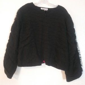 Anage women's size M black jacket,